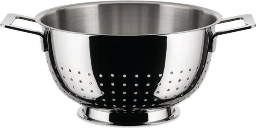 Égouttez sans effort avec la Passoire Alessi AJM300 Inox Stable et Durable