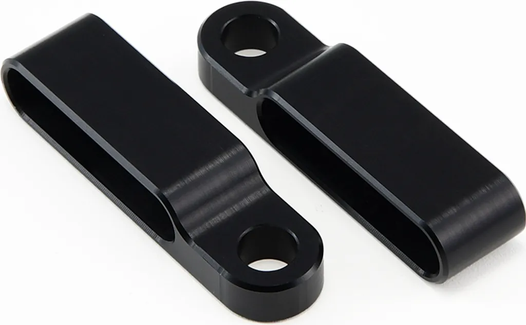 Alloggiamento Indicatore Montaggio Nero Tipo 1 - Supporto Frecce Moto