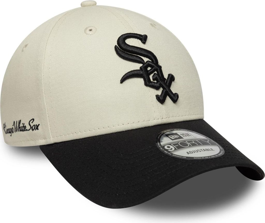 New Era 9Forty Strapback Cap - SIDE SCRIPT Chicago White Sox