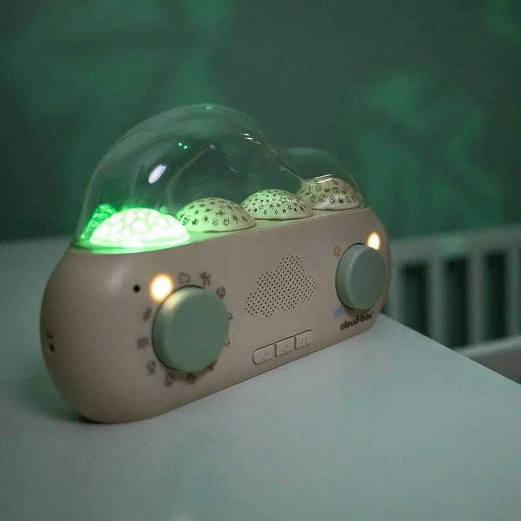 Aide au Sommeil Enfant CloudBox Cloud B Projecteur et Contes Bilingues
