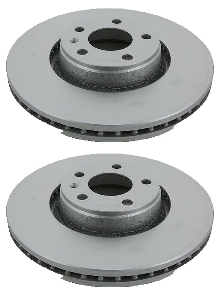 Pack de 2 disques de frein pour Audi A6 et A8 idéal pour l'entretien