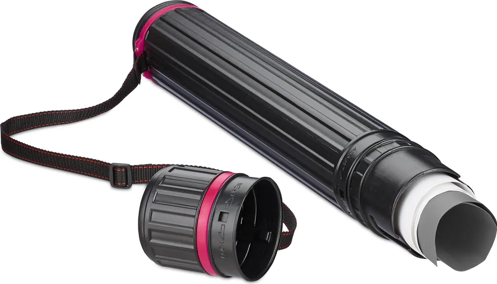 Set 4 Tubi Telescopici per Disegni Relaxdays - Trasporto Poster Sicuro A0