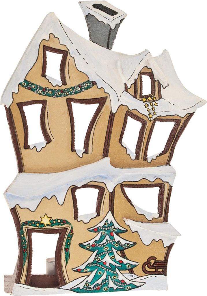 Lichthaus Laubsägevorlage Bausatz 8 J.