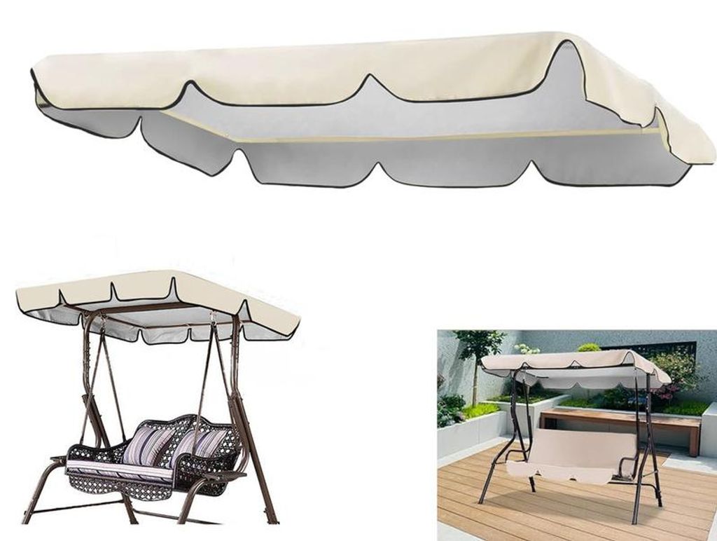 Sonnendach Ersatzdach Gartenschaukel Dachbezug Dachplane, Produktbild 