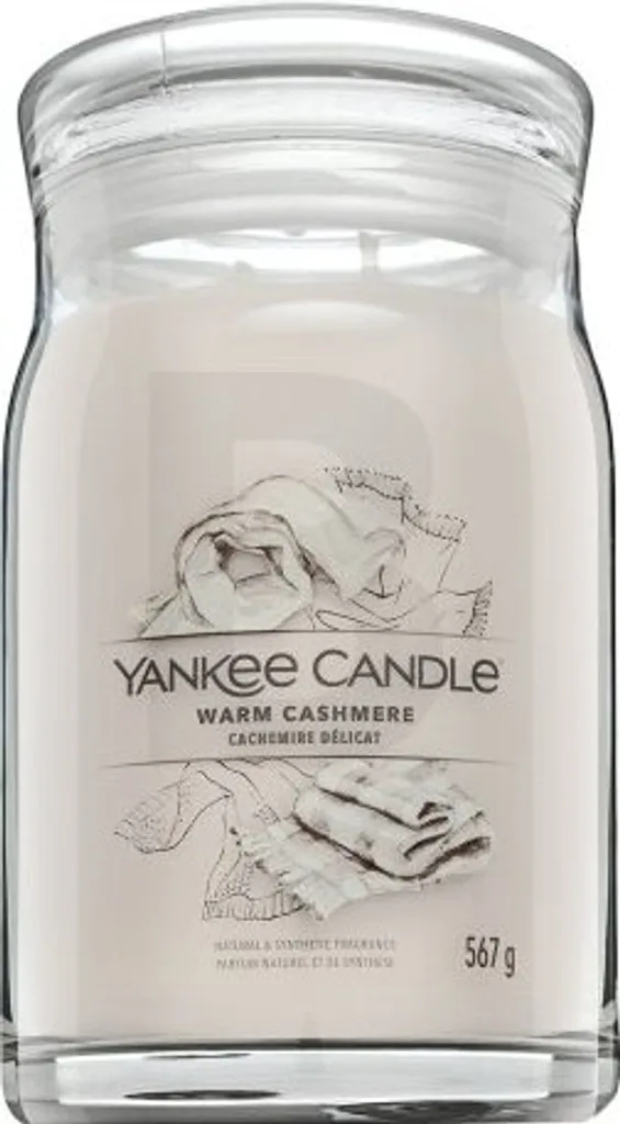 Grande Bougie Parfumée Warm Cashmere Yankee Candle Design 567 g