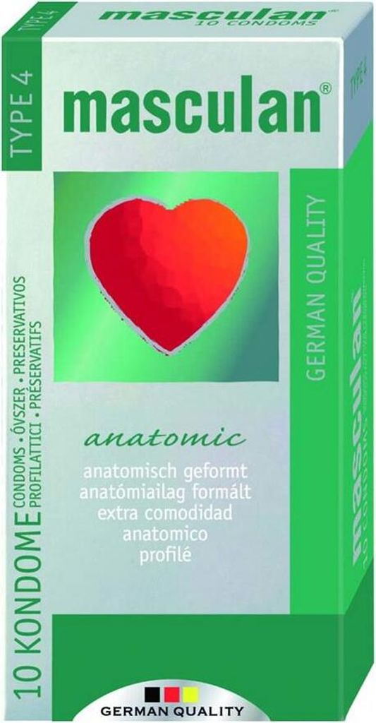masculan Anatomik Kondome 10 Stück