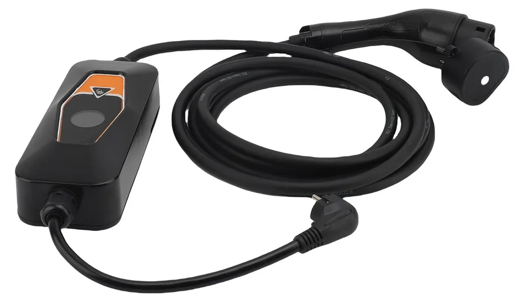 Chargeur Portable Type 2 EV 3.5kW avec Câble 5m et Courant Réglable 16A - 7