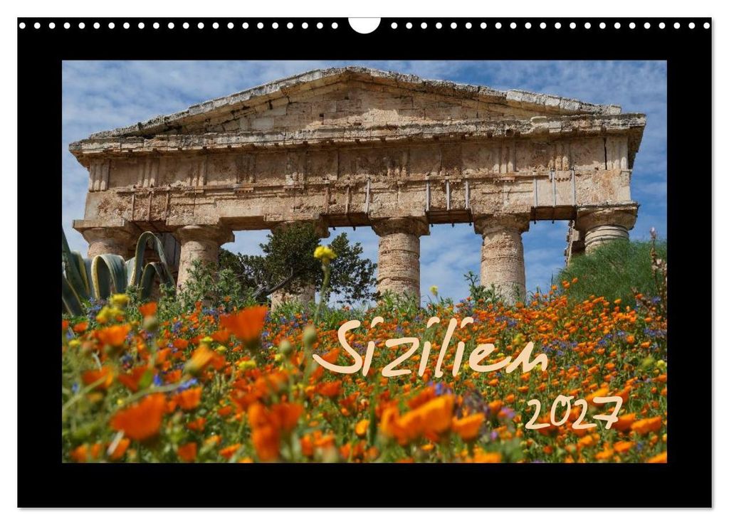 Sizilien (Wandkalender 2027 DIN A3 quer), CALVENDO Monatskalender