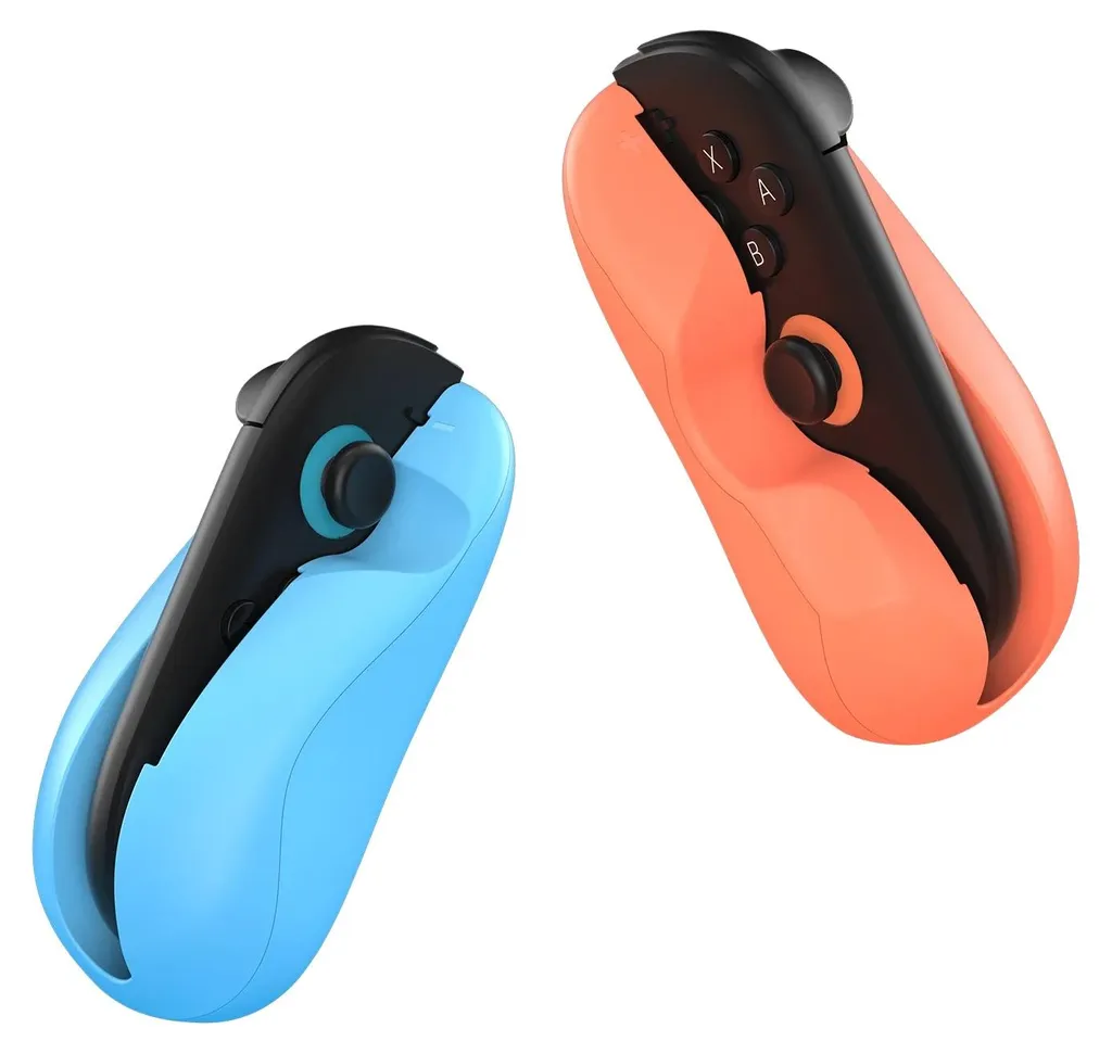 Adaptateur pour souris ergonomique design orange et bleu série Gamer Pro
