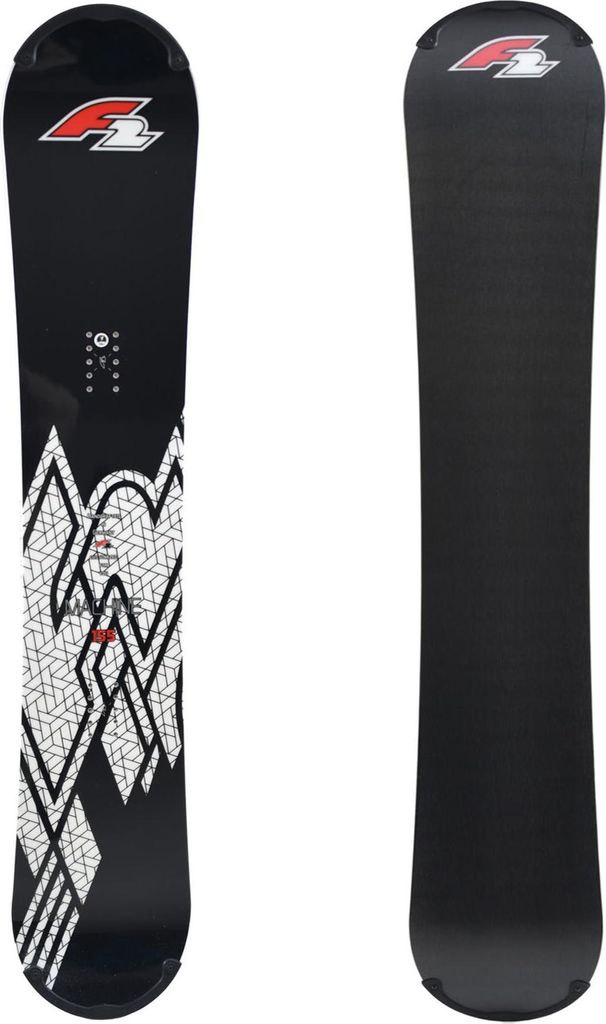 F2 Snowboard Rental Machine Tip und Tail Protector 140 cm Schwarz