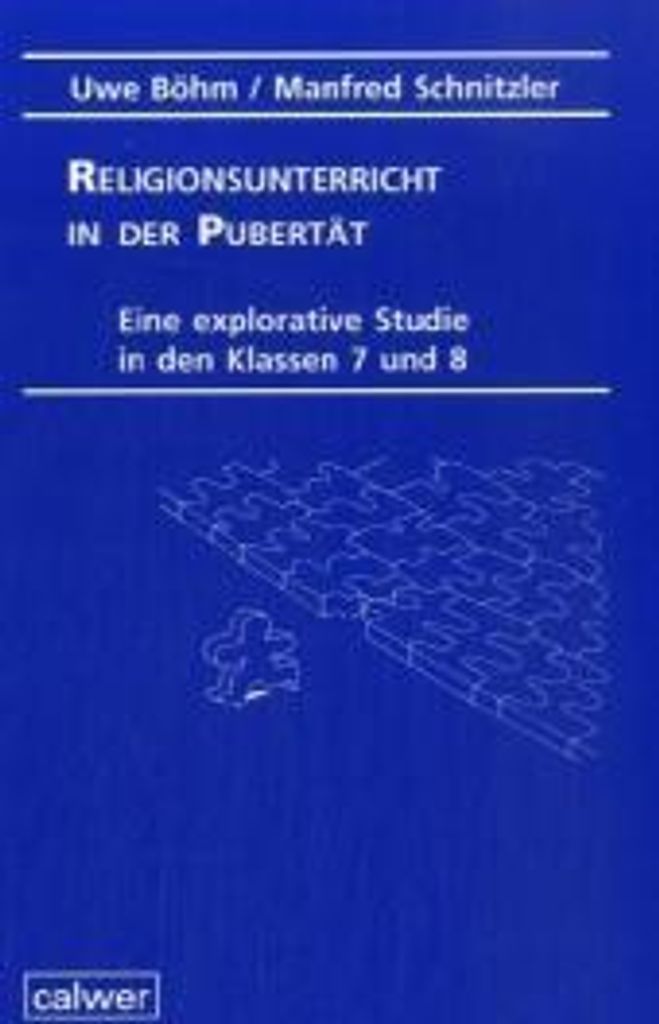 Religionsunterricht in der Pubertät