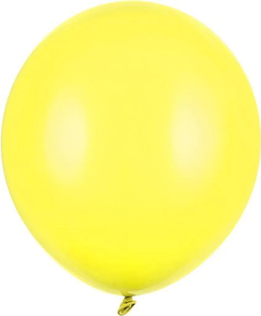 Ballons Pastel pour Anniversaire et Mariage Lemon Zest 43cm - Lot de 25