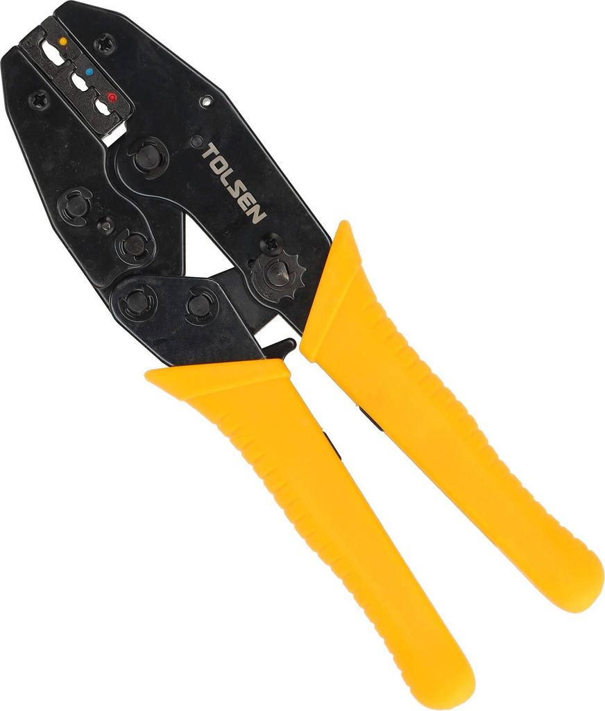 Tolsen Industrielle Crimpzange mit Ratsche 220 mm - Maxami