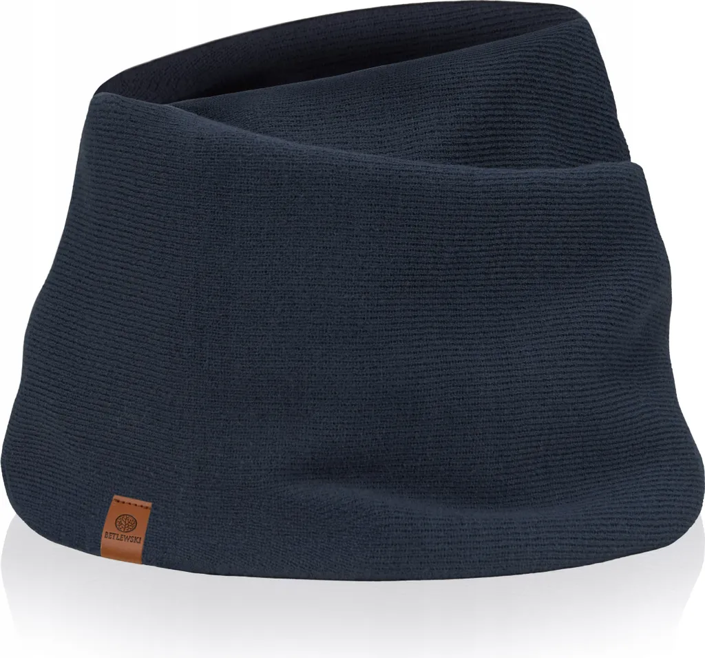 BKM-BK-01 NAVY Sciarpa da uomo WINTER