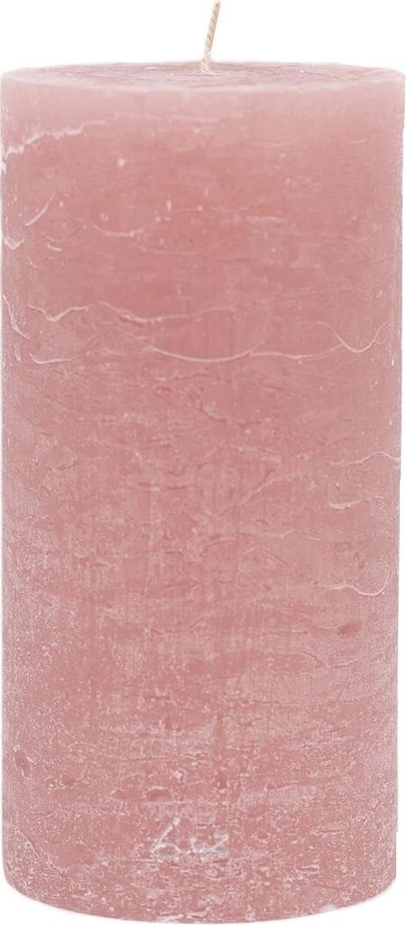 Rasteli Luz Your Senses Stumpenkerze Taupe-Rosé D 10 cm H 20 cm
