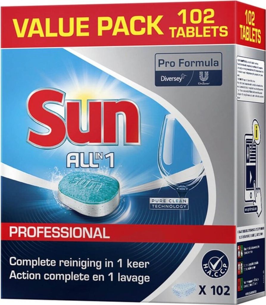 Sun Pro Formula 101102502, Geschirrspülmittel + Klarspüler Produktbild 
