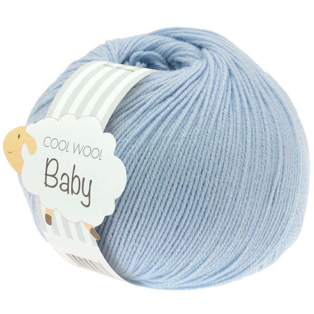 Lana Grossa - Cool Wool Baby 0208 hellblau Produktbild 