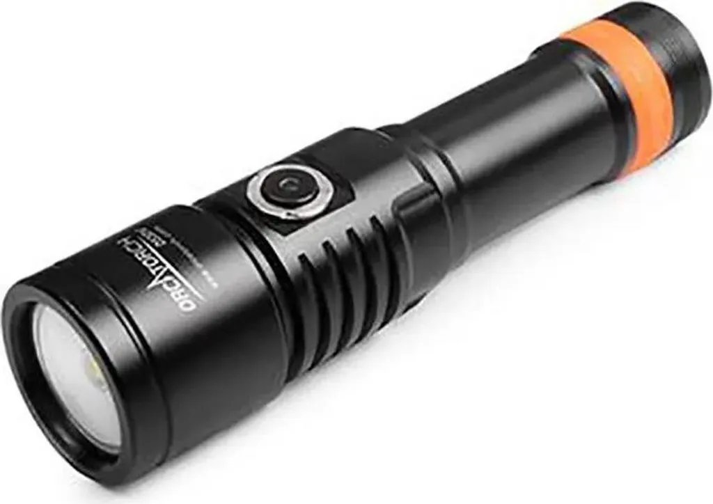 Lampe de Plongée LED 1200 Lumens Orcatorch D530V avec Batterie Rechargeable