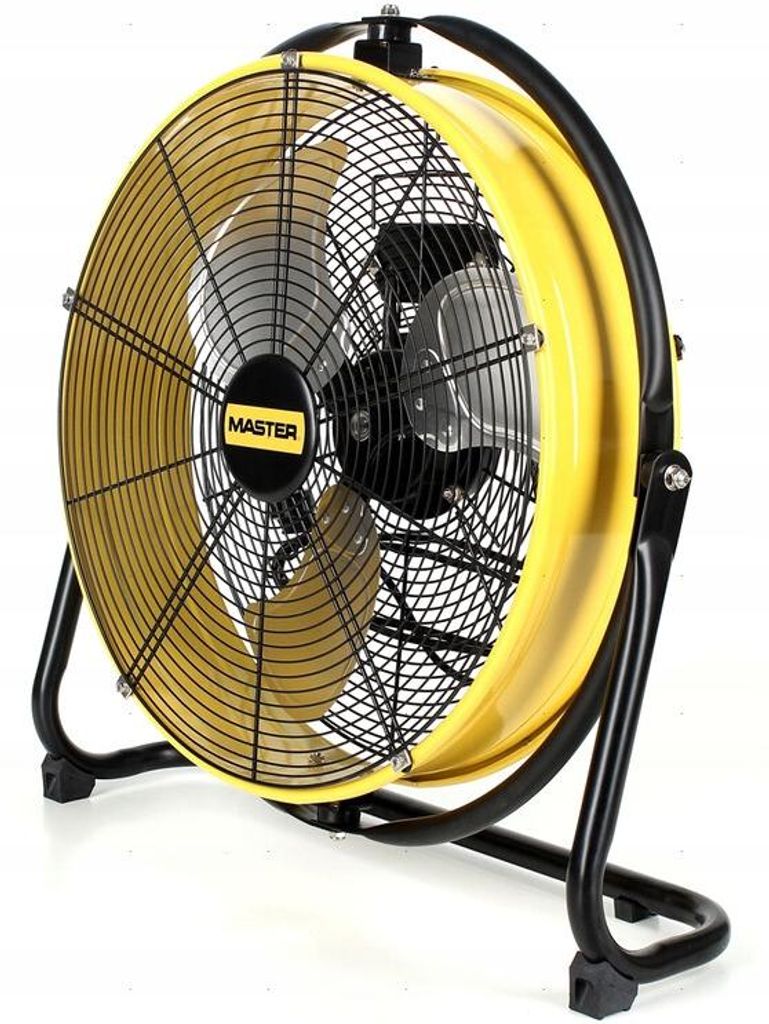 Standventilator Master Df20p 6600 m3/h IP44 360° Wand- und Produktbild 