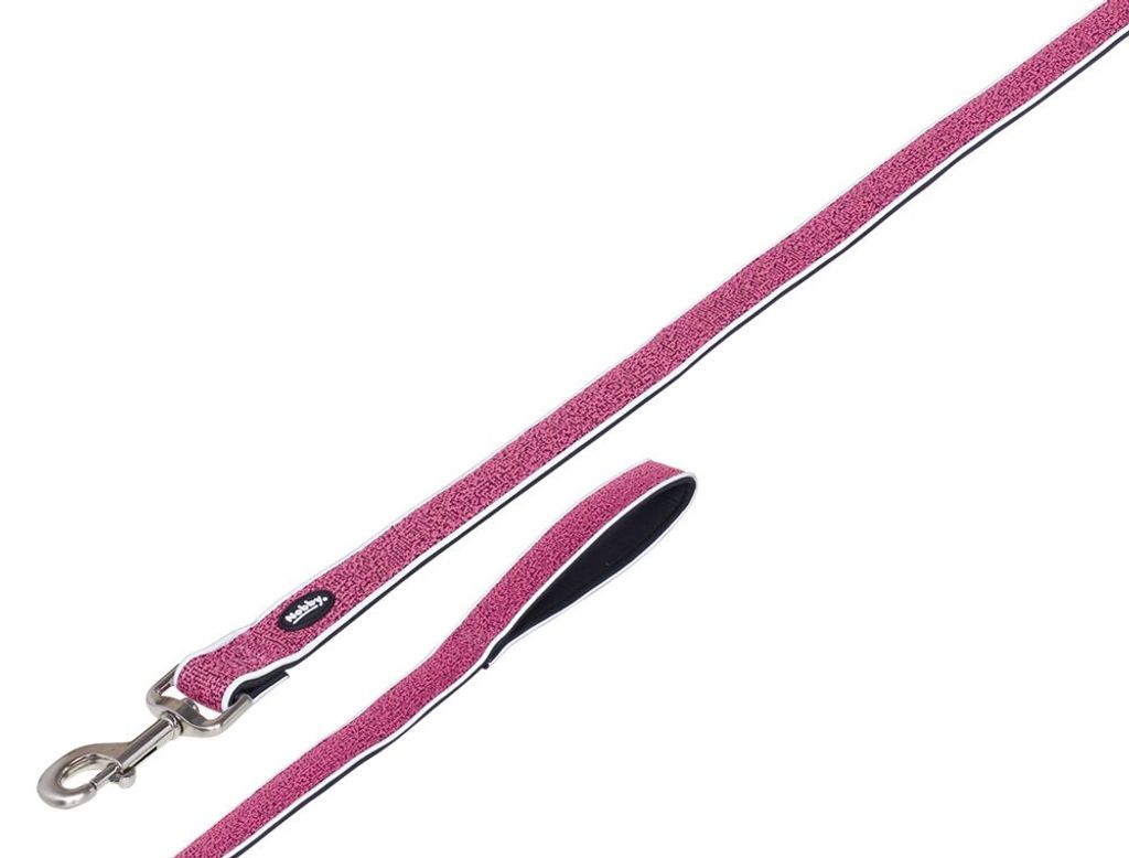 Nobby Leine Cayo pink, Maße: 120 cm / 20/25 mm