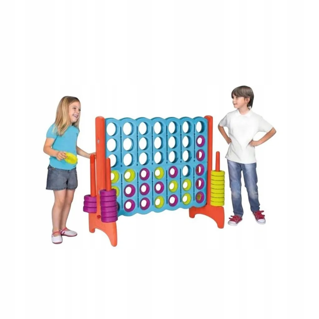 Jeu de Puzzle Géant 4 In A Line Résistant aux UV - Loisir Extérieur