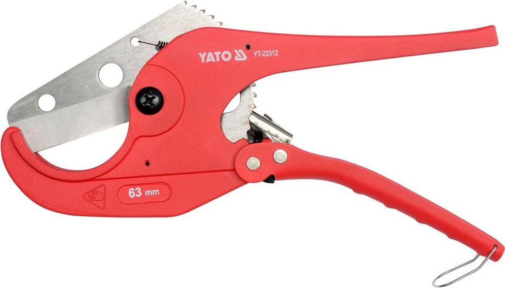 Nožnice s račňovým mechanizmom na PVC rúrky do 63 mm, Obrázok produktu 