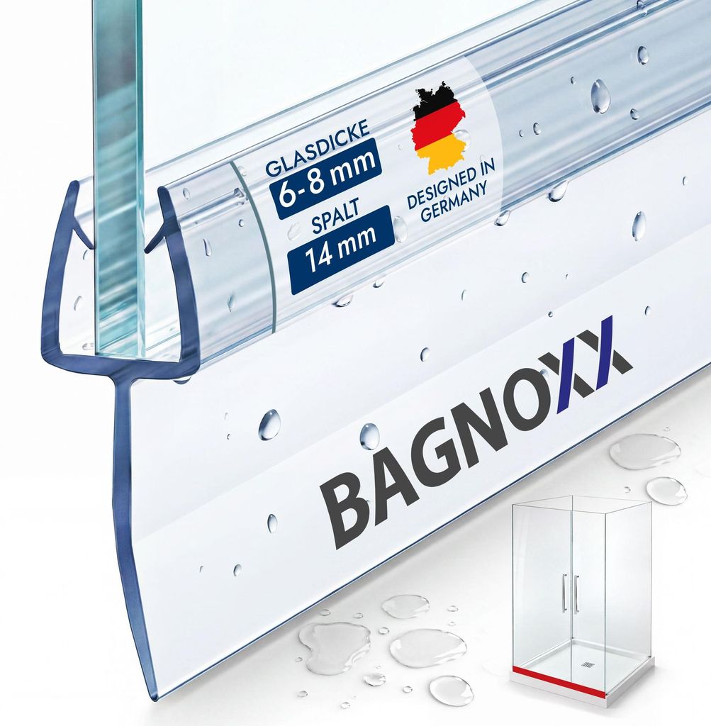 Bagnoxx Duschdichtung, Schleiflippendichtung für Produktbild 