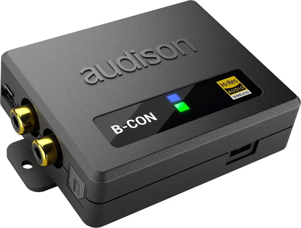 Interface Audio Bluetooth Hi-Res Audison B-CON avec Sortie Optique S/PDIF