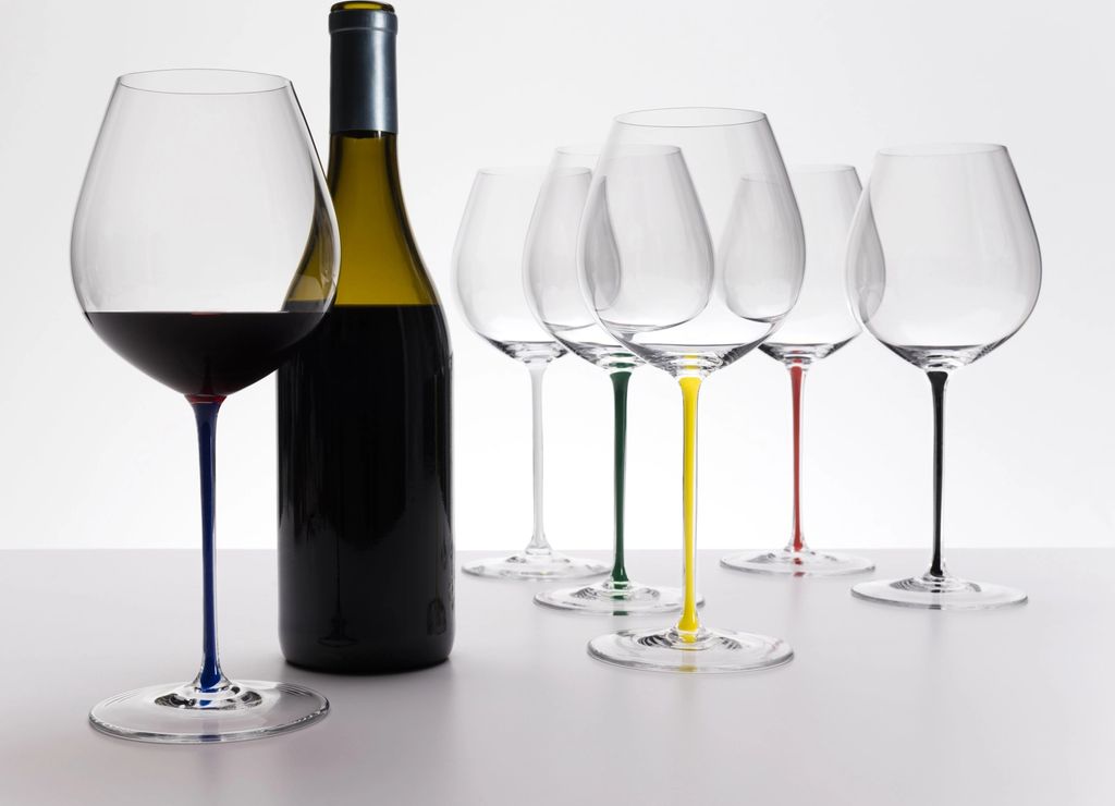 RIEDEL 4900/07G FATTO A MANO Pinot Noir Weinglas - Stiel GRÜN