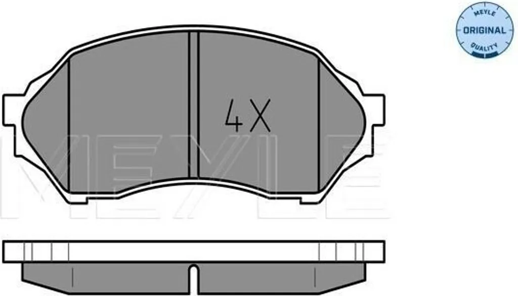 Plaquettes de frein avant MEYLE 025 234 9016 pour Mazda 323 BJ série