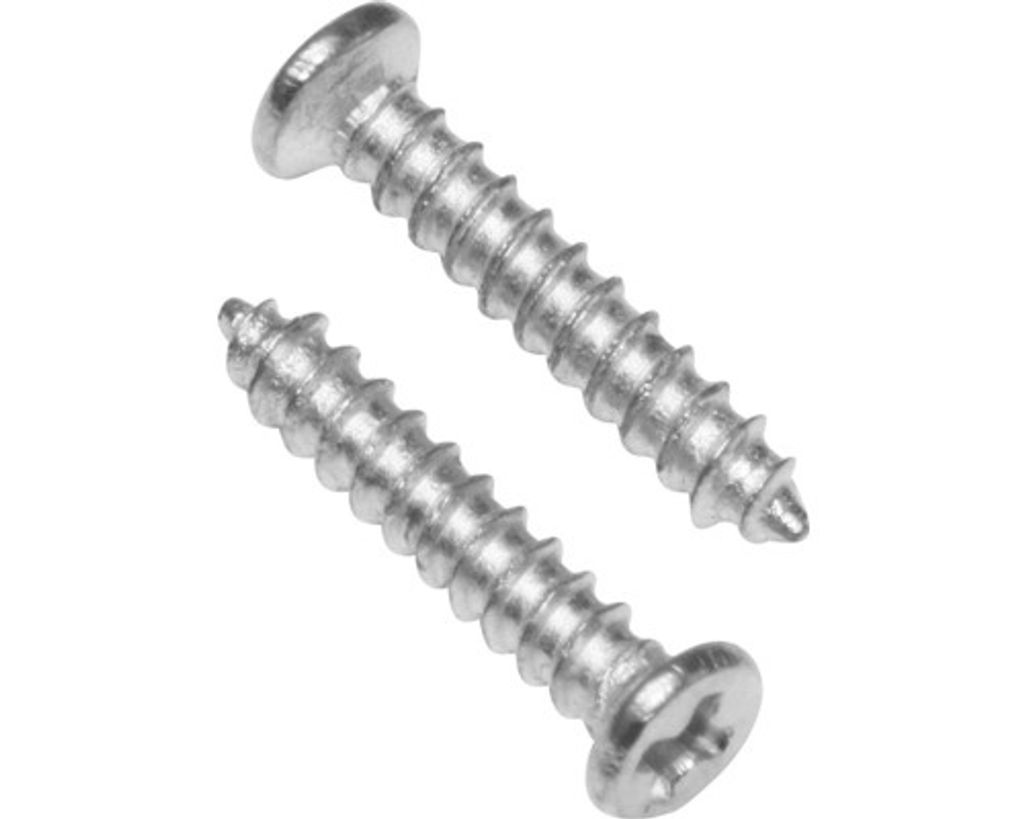 Kreuzschlitzschrauben für Zierstab 2,4 x 16 mm 20 Stk.