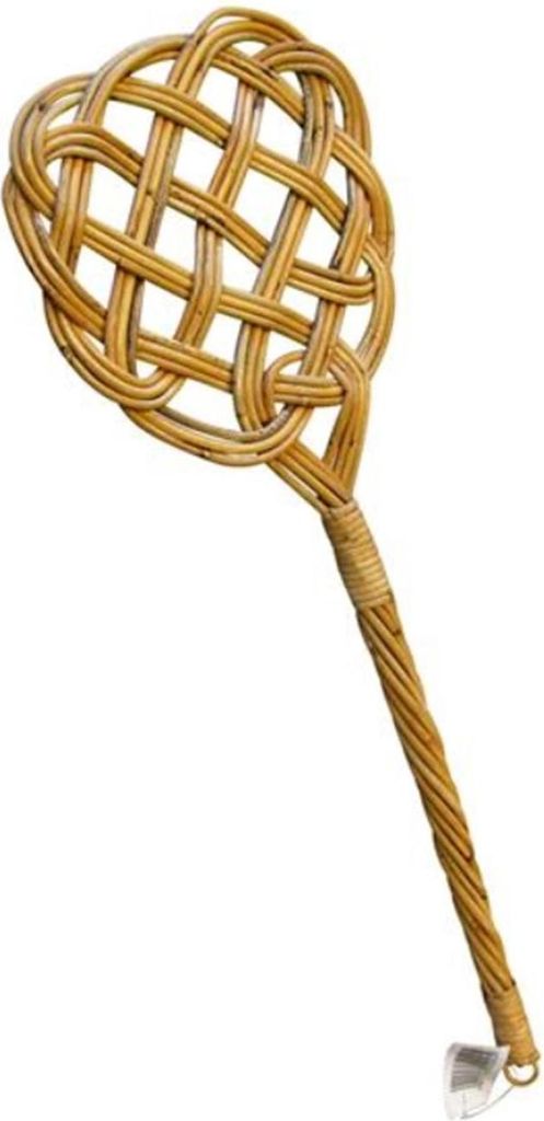 Teppichklopfer 3 Drehungen Rattan Produktbild 