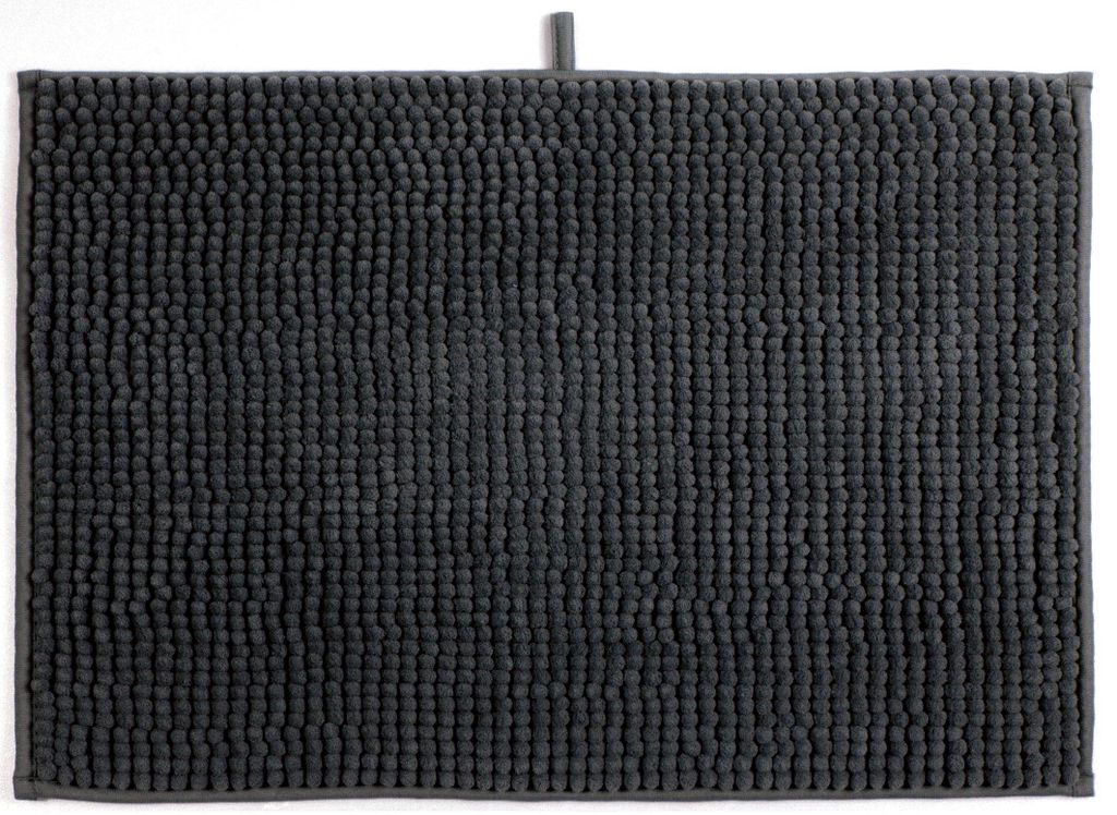 MSV 141611, Grijs, Effen, Rechthoekig, Microvezel, 60 x 40 Productafbeelding 