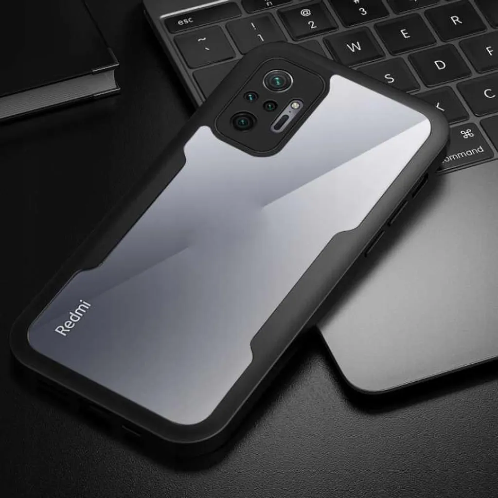 Custodia Professionale SPACECASE Beetle per Redmi Note 10 Pro - 360 Nero - 4
