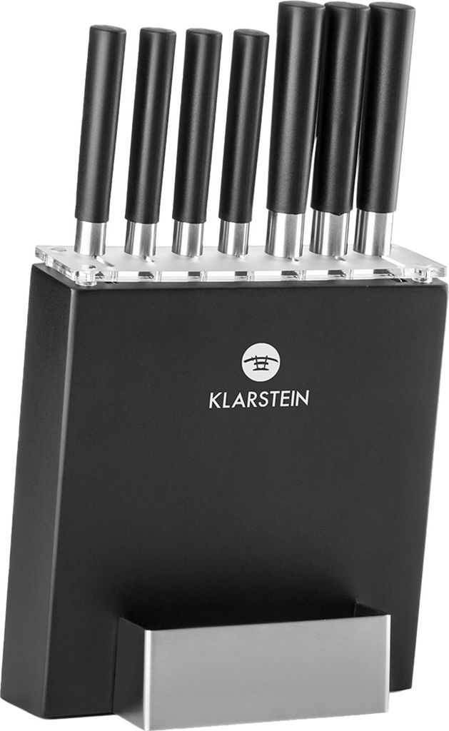 Klarstein, blok na nože s nožmi, 7 -dielna súprava, Obrázok produktu 