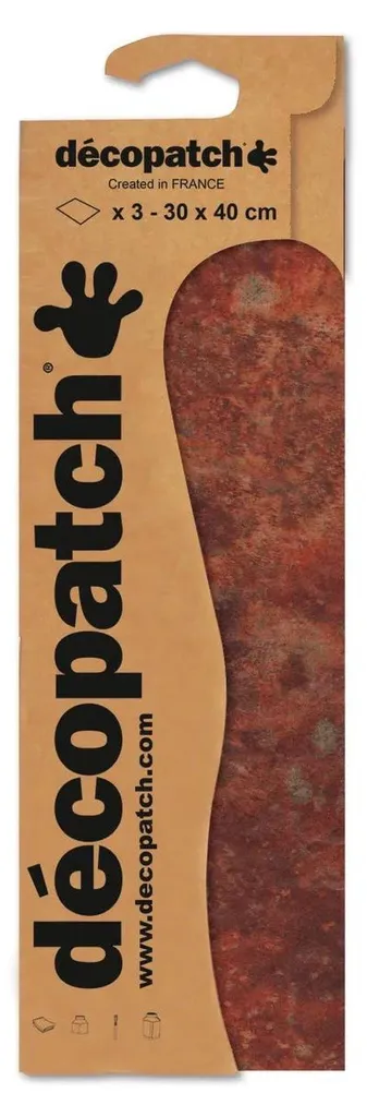 Papier Décopatch effet Marbre anti-déchirure pour un collage sans plis - 4