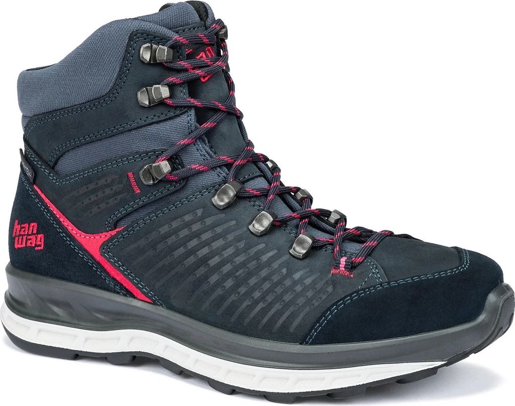 Hanwag Damen Hikingstiefel Bluecliff Lady ES Navy Pink