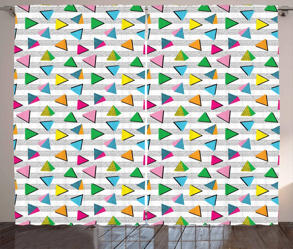 Tenda Abakuhaus Geometrica Rustica 280x175 cm - Tende Soggiorno Moderne
