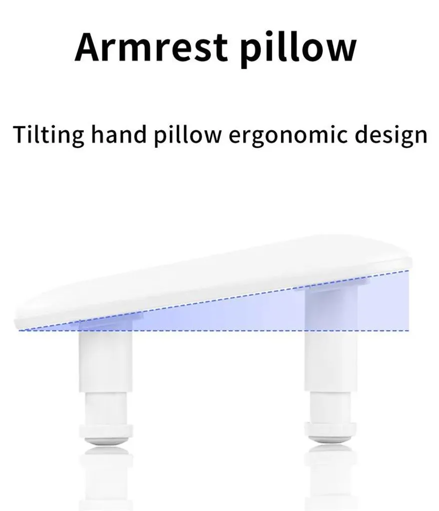 Fini les douleurs au poignet : support main manucure ergonomique 15°