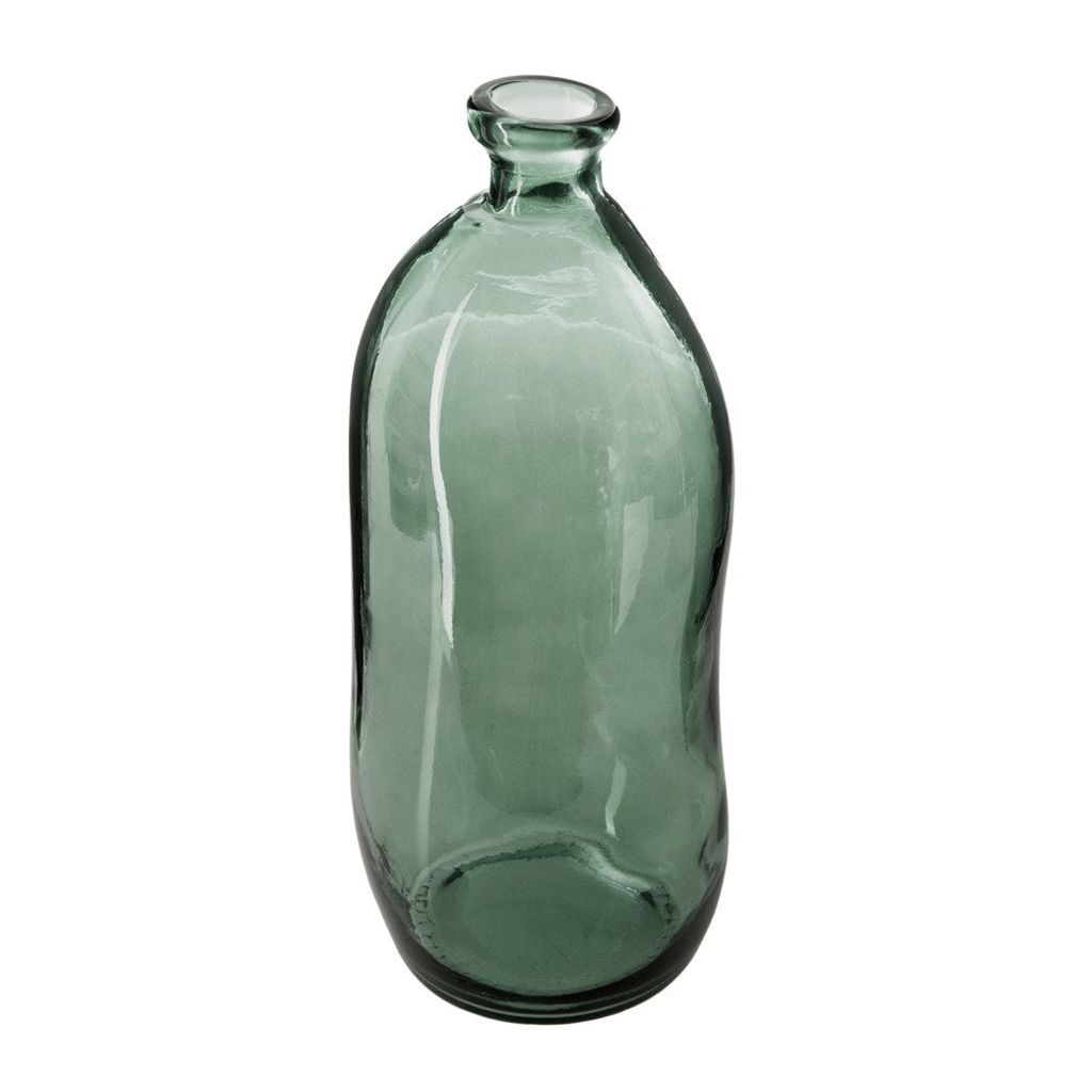 Vase haché, bouteille en verre, kaki, 35 cm Image du produit 