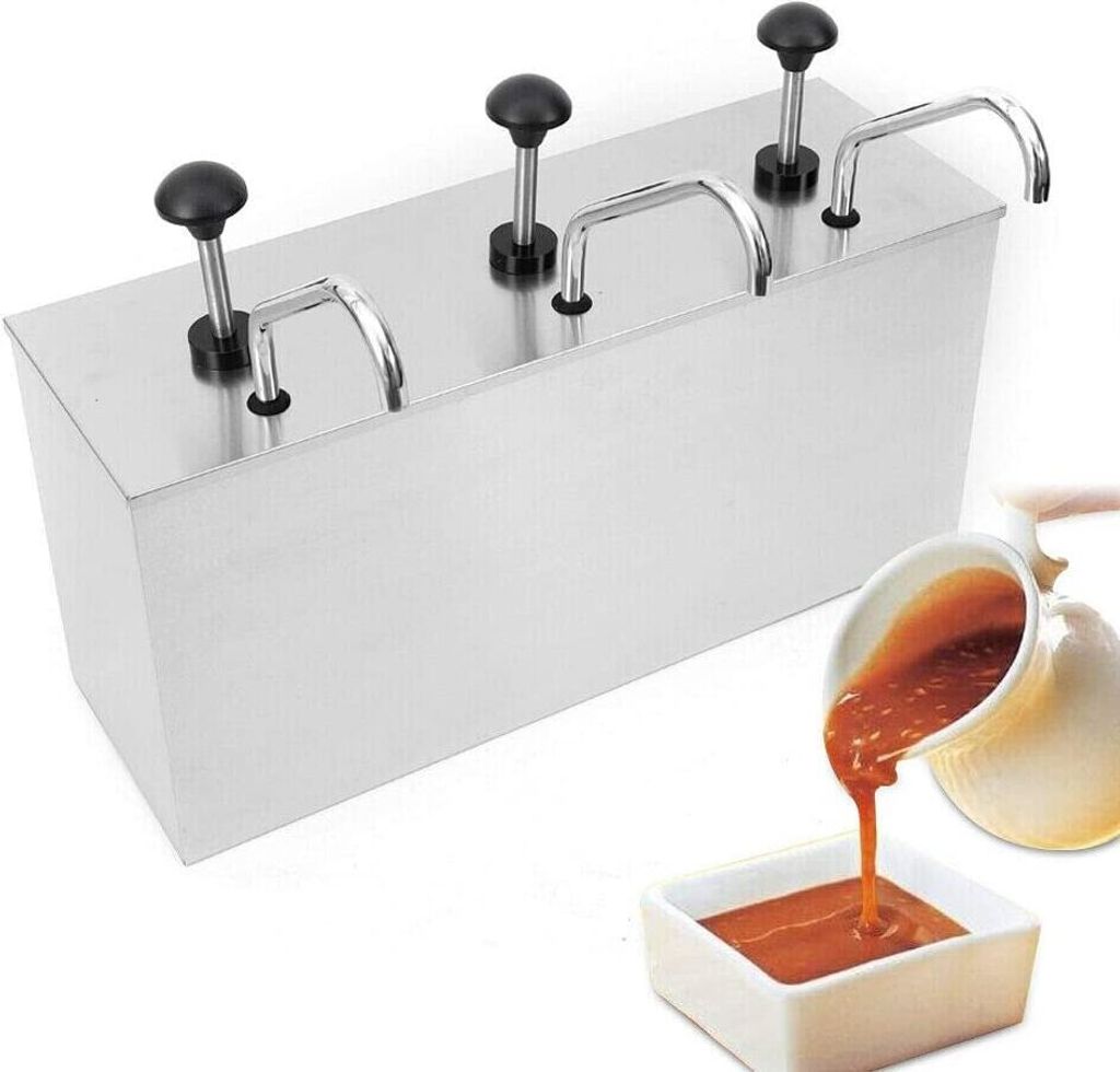 dávkovač omáček 4 l Dávkovač omáček z nerezové oceli s Obrázek produktu 11