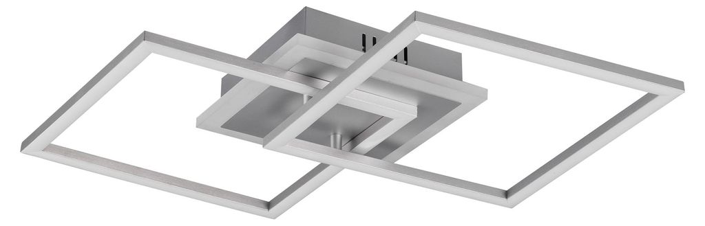 LED stropné svietidlo VENIDA hranaté titánovo strieborné, Obrázok produktu 