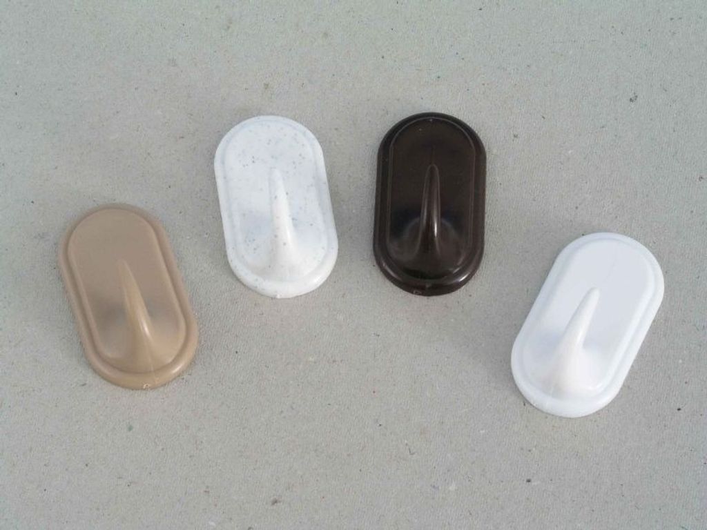 Haken selbstklebend. BAROKO oval PH gemischte Farben (50 Produktbild 
