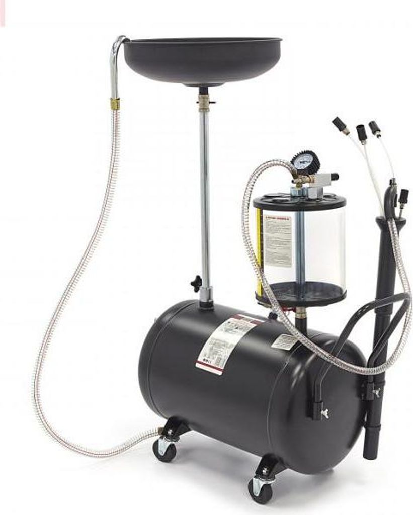 HBM 70-Liter-Ölauffangsystem / Ölabscheider, Ölentferner extra niedrig