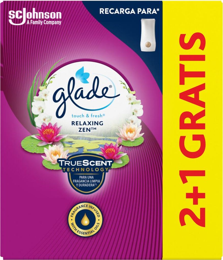 Glade - Touch & Fresh - Entspannendes Zen - 10 ml - 1 Stück