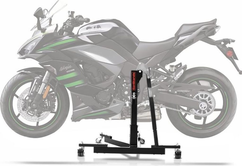 CS Power Evo-Zentralständer für Kawasaki Ninja 1000 SX 20-24 Schwarz