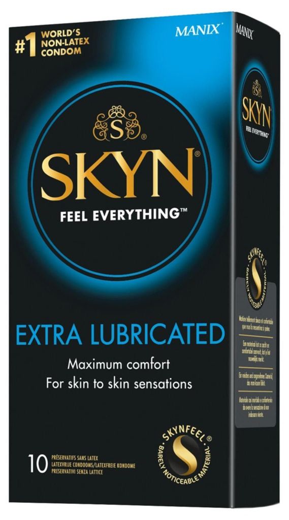Manix Skyn Condooms Extra Lubricated (10 stuks) Productafbeelding 