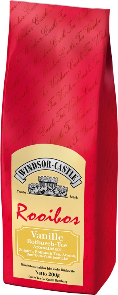 Windsor-Castle Rooibos Tee Vanille, 200g Tüte Produktbild 