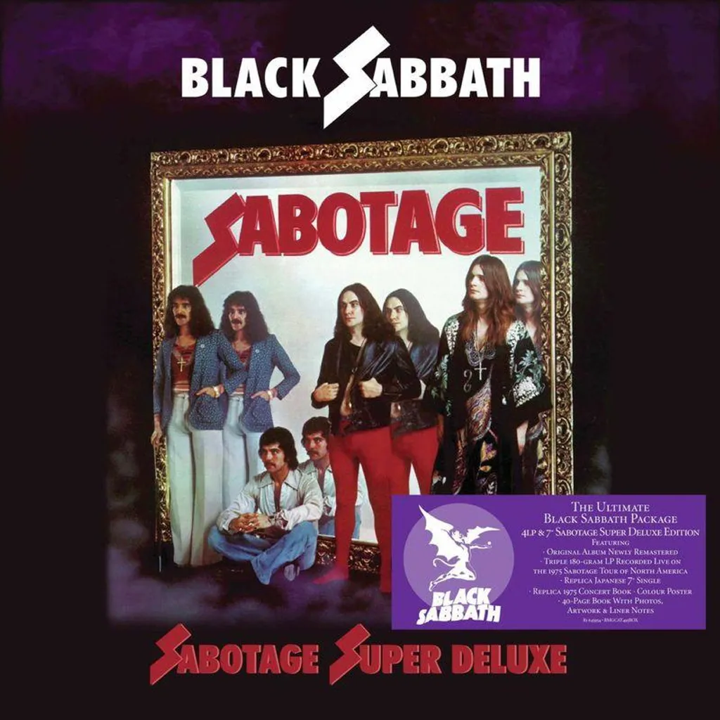 Sabotage Black Sabbath 5 LP Coffret Deluxe : L'Expérience Vinyle Ultime