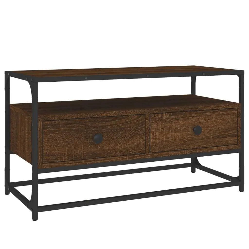 SYFAX Mobile Porta TV Rovere Marrone 80x35x45 cm - Offerta Online